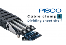 Kẹp cáp & Kệ tấm ngăn PISCO (Cable clamp & Dividing sheet shelf)