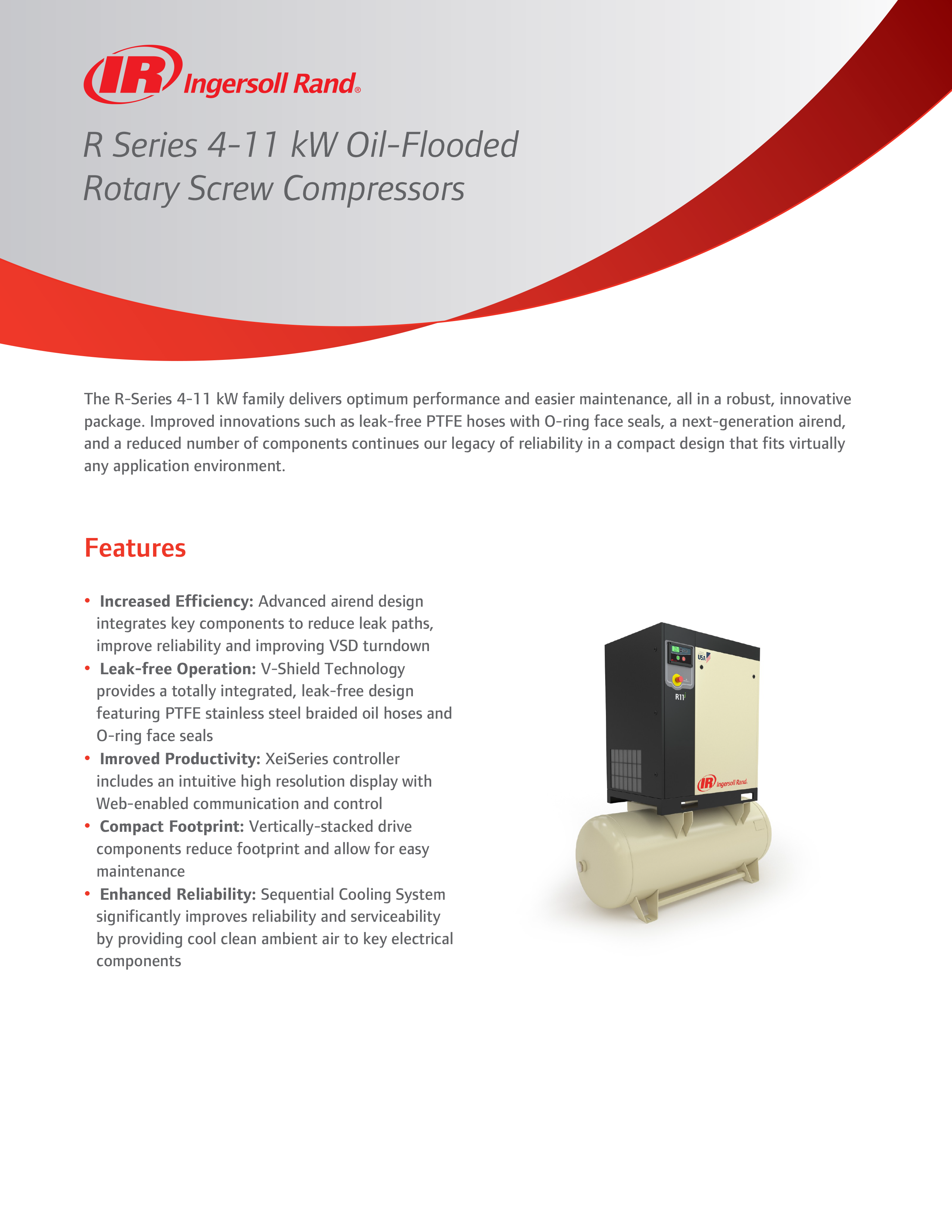 Ingersoll Rand R-Series ROTARY SCREW